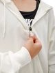 Кофта W NSW JRSY OS FZ HOODIE DM6415-133 L, 196156625119 - зображення 4