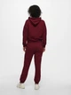 Худі ONLCOLLEGE LIFE L/S HOOD SWT 15235558 Cabernet ONLY XL Бордовий 15235558CABERNET XL - изображение 2