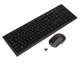 Комплект (клавіатура, миша) бездротовий A4Tech 3000N Black USB - зображення 2