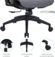 Крісло офісне Officepro Balance OC620-B-DG-DG Black/Dark Gray ( 13040 ) - изображение 9
