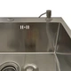 Мойка для кухни MIRA нержавеющая сталь 5045HS 500x450мм прямоугольная врезная матовая 3мм с сифоном 000032089 - изображение 7