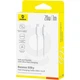 Кабель Baseus Silky Series Cable Type-C to Lightning 20W 1m P10377700213-00 White - зображення 4