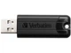 USB флеш накопичувач Verbatim 32 GB Flash Drive USB3.0 STORENGO PINSTRIPE BLACK (49317) - изображение 2