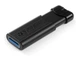 USB флеш накопичувач Verbatim 32 GB Flash Drive USB3.0 STORENGO PINSTRIPE BLACK (49317) - изображение 3