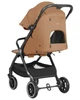 Прогулянкова коляска Carrello Forza CRL-5535 Clam Beige легка 7 кг автоматичне складання EVA-колеса - зображення 6