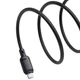 Кабель Baseus Silky Series Cable USB to Lightning 2.4A 2m P10377702113-01 Black - зображення 4