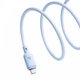 Кабель Baseus Silky Series Cable Type-C to Lightning 20W 1m P10377700313-00 Blue - изображение 4