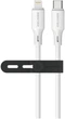 USB Кабель Senteo SL-08 Nano Silicone Type-C to Lightning 30W 1m White - изображение 1