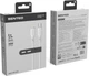 USB Кабель Senteo SL-08 Nano Silicone Type-C to Lightning 30W 1m White - изображение 2