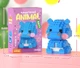 Конструктор Anіmal Bricks Фігурка Бегемот 155 деталей Набір Міні Блоки (01790) - зображення 2