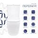 Унитаз напольный Qtap Aquarius Ultra Quiet 620×355×790 мм с сиденьем Soft-close, White QTAQAW27W49262 - изображение 3