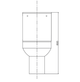 Унітаз-компакт Ravak Concept Classic Combi RimOff з сидінням Soft Close RKUM100007 - зображення 5