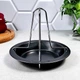 Форма для запікання курки з підставкою 17 см Kamille KM6064 - зображення 4