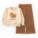 Комплект для девочки свитшот Dexter`s с принтом мишки и штанишки cute bears 104 см - изображение 1