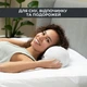 Подушка валик 15х40 см IDEIA ортопедическая, для шеи, сна, отдыха и поездок, гипоаллергенная - изображение 2