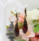Серьги Роксолана натуральный камень красная яшма - изображение 9