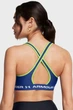 Спортивний топ жіночий Under Armour Ua Crossback Mid Bra S Синій 1361034-432 - зображення 2