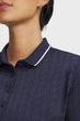 Футболка женская Under Armour Ua Playoff Jacquard Polo S Темно-синій 6003793-410 - изображение 3