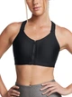 Спортивный топ женской Under Armour Ua Infinity High Zip 2.0 Bra S Чорний 1384118-709 - изображение 2