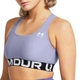 Спортивний топ жіночий Under Armour Ua Hg Authentics Mid Branded XS Бузковий 1383544-539 - зображення 1
