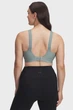 Спортивний топ жіночий Under Armour Ua Infinity High 2.0 Bra S (A М"ятний 1384112-348 - зображення 4