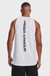 Майка чоловіча Under Armour Ua Baseline Cotton Tank 2XL Білий 1361901-100 - зображення 2