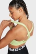 Спортивний топ жіночий Under Armour Ua Infinity High 2.0 Bra S Салатовий 1384112-384 - зображення 3