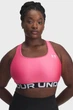 Спортивний топ жіночий Under Armour Ua Hg Mid Branded S Рожевий 1383544-672 - зображення 3