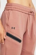 Брюки женские Under Armour Unstoppable Flc Jogger XS Персиковий 1379846-696 - изображение 3