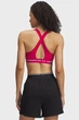 Спортивний топ жіночий Under Armour Crossback Mid Bra XL Червоний 1361034-681 - зображення 2