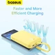 Павербанк Baseus Magnetic Mini 10000mAh 30W з бездротовою зарядкою Qi 15W функцією MagSafe 3A QC3.0+PD3.0 (P1002210BY23-00) Yellow - зображення 11