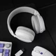 Игровые беспроводные наушники Proove Gaming Glimmer (APP) с микрофоном и LED RGB подсветкой геймерская гарнитура (WHGL00022017) White/Purple - зображення 13