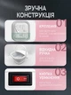 Складная ванночка для ног с подогревом и акупунктурными выступами, самомассаж шариками, домашний SPA - изображение 5