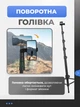 Профессиональный штатив-трипод с держателем для телефона, камер и кольцевых ламп, 1/4", 165 см с чехлом - изображение 5