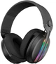 Игровые беспроводные наушники Proove Gaming Glimmer (APP) с микрофоном и LED RGB подсветкой геймерская гарнитура (WHGL00022016) Black/Purple - зображення 3