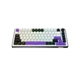 Клавиатура Hator Hellyberry HK75 Mechanical Linear RGB Wireless/tooth/USB UA /Violet (m521634) - изображение 2