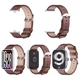 Ремінець шкіряний MiJobs для фітнес-браслету Xiaomi Smart Band 9Pro / 8Pro Dark brown - зображення 5