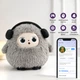 Игрушка с искусственным интеллектом BOBO: Общение, Учеба, Игры. Друг с голосом и Wi-Fi Серый - изображение 4