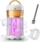 Ловушка Лампа от комаров и насекомых портативная аккумуляторная LED USB Черный/Золотой ABC - изображение 7