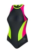 Купальник слитный с мягкой чашкой Aqua Speed 42B/S Серый-малиновый-салатовый (141425) - изображение 5