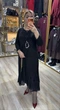Женский комплект двойка SOLINNA: Платье из итальянского трикотажа и юбка с сеткой MF-087 Черный, 48-50 - изображение 1