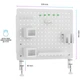 Настольная доска-органайзер OfficePro DO1090W White [126562] - изображение 4