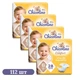 Детские подгузники 112 шт Chicolino Soft Comfort размер 6 (16+ кг) Детские одноразовые подгузники с мгновенным поглощением и анатомической формой Памперсы для детей до 12 часов сухости - изображение 1