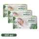 Дитячі підгузки 102 шт Clearly Herbal Bamboo розмір 1 (2-5 кг) - зображення 1