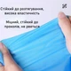 Дощовик плащ пончо багаторазовий водонепроникний з капюшоном на кнопках унісекс білий EVA 140×110 см 29685 - зображення 8