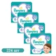 Дитячі підгузки 224 шт Pampers Active Baby розмір 6 (13-18 кг) - зображення 1