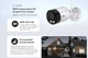 WiFi камера Hiseeu TZ-HBY08 8MP (4K) уличная, ip видеонаблюдение, ночное видение, двусторонняя аудиосвязь, IP66 - изображение 2