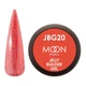 Гель-желе для нарощування Moon Full Jelly Builder Gel №20 червоний напівпрозорий із шимером, 30 мл. - изображение 2