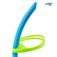 Дитяча Дихальна трубка для снорклінгу Aqua Speed Juno Junior Синій, Зелений One Size (734-02) - изображение 3