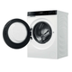 Пральна машина Haier фронтальна, 10кг, 1400, A, 52см, дисплей, пара, інвертор, люк чорний, білий - зображення 5